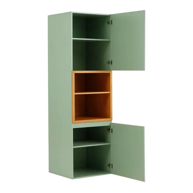 PANELEIRO/MICRO-ONDAS 2 PORTAS 60 CM X 2 M - SÁLVIA/AMÊNDOA - Foto 6