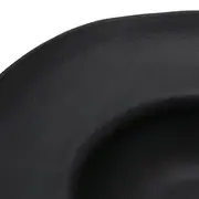 PRATO DE MASSA/RISOTO 28 CM GEO - PRETO FOSCO - Foto 6