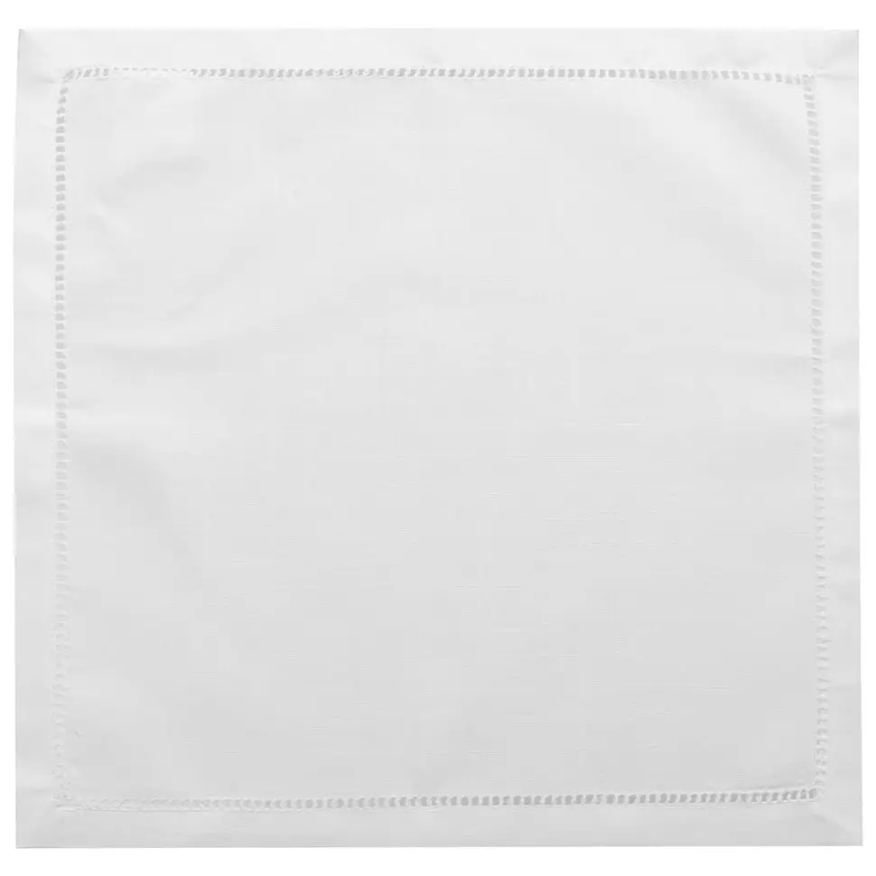 GUARDANAPO 40 CM X 40 CM LOUISE - BRANCO - Foto 1