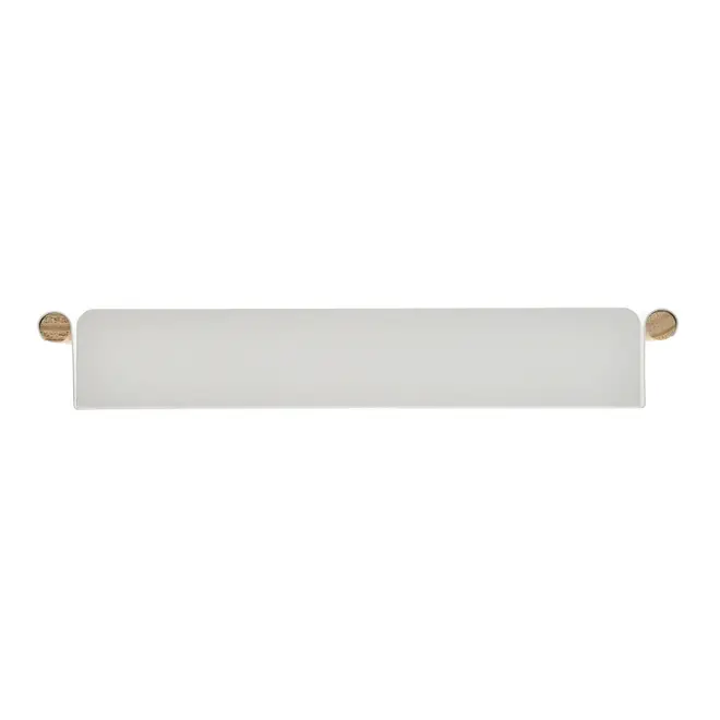 PORTA-PAPEL DE MESA FOLDING - BRANCO/PINUS NATURAL - Foto 4