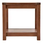 MESA LATERAL 50 CM X 50 CM ARMAZÉM - NOZES - Foto 3
