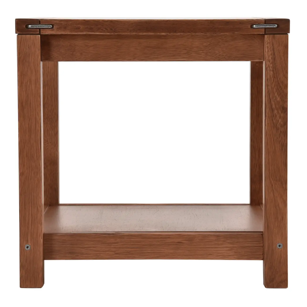 MESA LATERAL 50 CM X 50 CM ARMAZÉM - NOZES - Foto 3