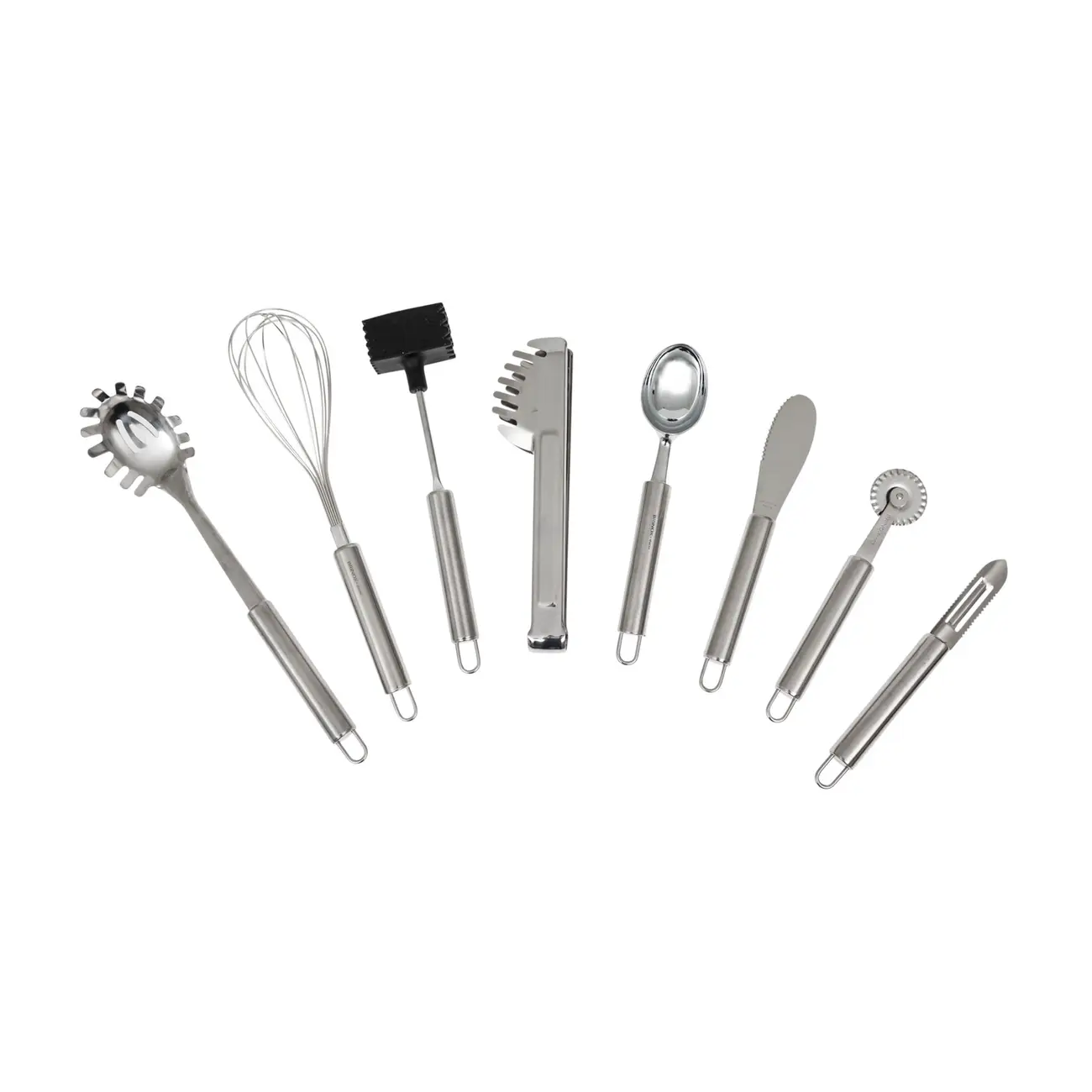 MARTELO DE CARNE 24 CM ELLIP - INOX/PRETO - Foto 3