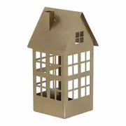 SUPORTE VELA CASA 22 CM FINE FESTIVITY - OURO - Foto 6