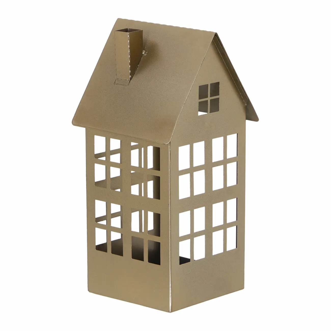 SUPORTE VELA CASA 22 CM FINE FESTIVITY - OURO - Foto 6