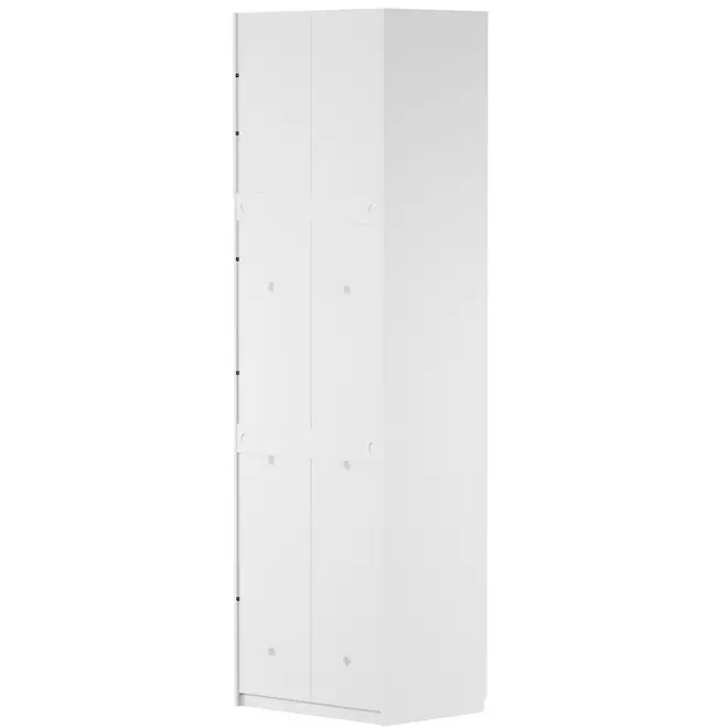 MAXIMUS GUARDA-ROUPA/SAPATEIRA 2 PORTAS 35 - BRANCO - Foto 28
