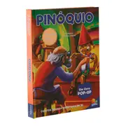 CONTOS DE FADA DIVERTIDOS EM 3D: PINOQUIO LIVRO INFANTIL - MULTICOR - Foto 3