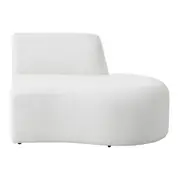 SOFÁ 4 LUGARES ESTENDIDO ESQUERDO ÔNDULO - BOUCLÉ BRANCO - Foto 7