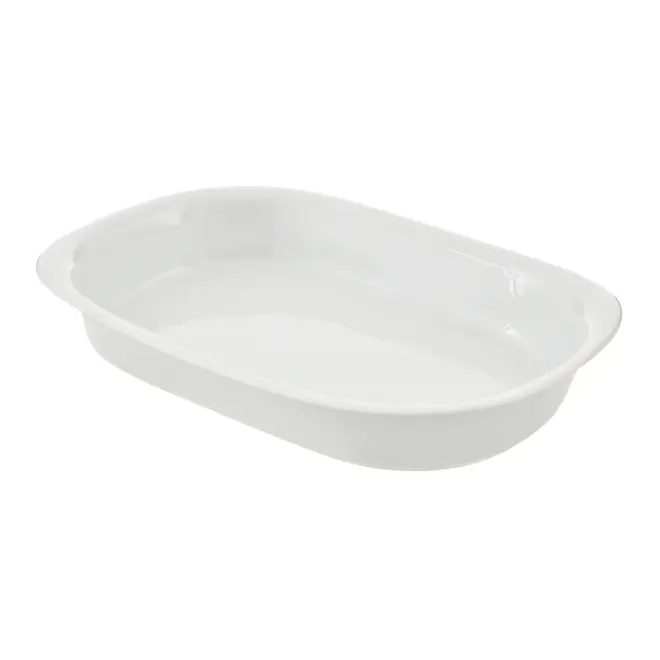 TRAVESSA REFRATÁRIA 36 CM X 27 CM FANCY - BRANCO - Foto 3