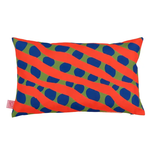 CAPA PARA ALMOFADA 50 CM X 30 CM MISTURINHA - VERDE/MULTICOR - Foto 3