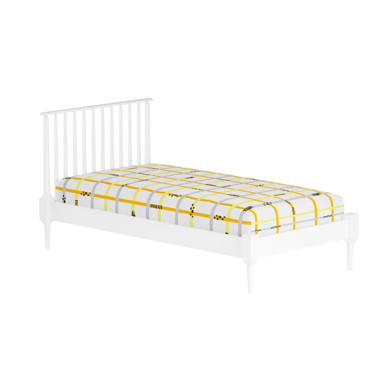 LENÇOL COM ELÁSTICO JÚNIOR INFANTIL 78 CM X 1,62 M X 18 CM CARA A CARA - CORES CALEIDOCOLOR - Foto 5
