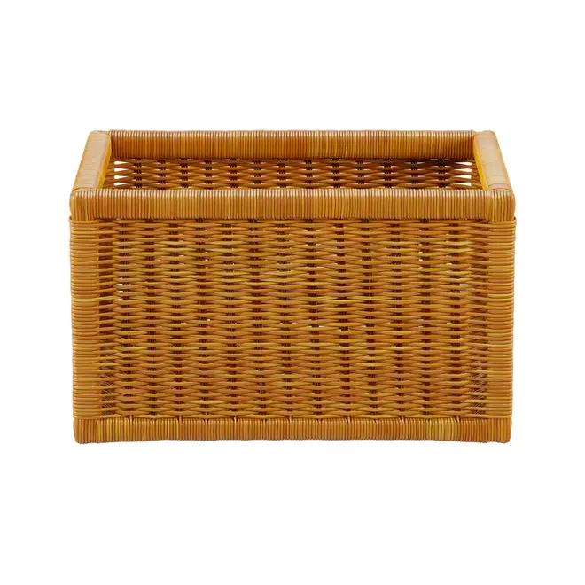 CESTO 35 CM X 26 CM X 20 CM MINDIR - FIBRA NATURAL - Foto 1