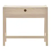 ESCRIVANINHA 90 CM X 45 CM WOOD FENCE - BRANCO LAVADO - Foto 5