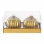 LISTRAS KIT VELAS C/2 7 CM FINE FESTIVITY - OURO - Foto 1