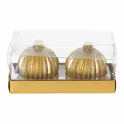 LISTRAS KIT VELAS C/2 7 CM FINE FESTIVITY - OURO - Foto 1