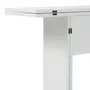 MESA DE JANTAR DOBRÁVEL 1,60 M X 42 CM/85 CM FLIP-FLOP - BRANCO - Foto 9