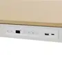 MESA DE ESCRITÓRIO REGULÁVEL E ELÉTRICA 1 GAVETA 1,18 M X 60 CM ELEVATION PLUS - BRANCO/CARVALHO - Foto 11
