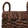 CESTO 23 CM X 29 CM X 29 CM SANDAWI - CASTANHO - Foto 7