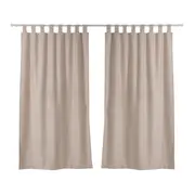 CORTINA BLACKOUT 70% 2 PEÇAS 1,30 M X 2,30 M MARÉ AREIA - BEGE/AVEIA - Foto 1