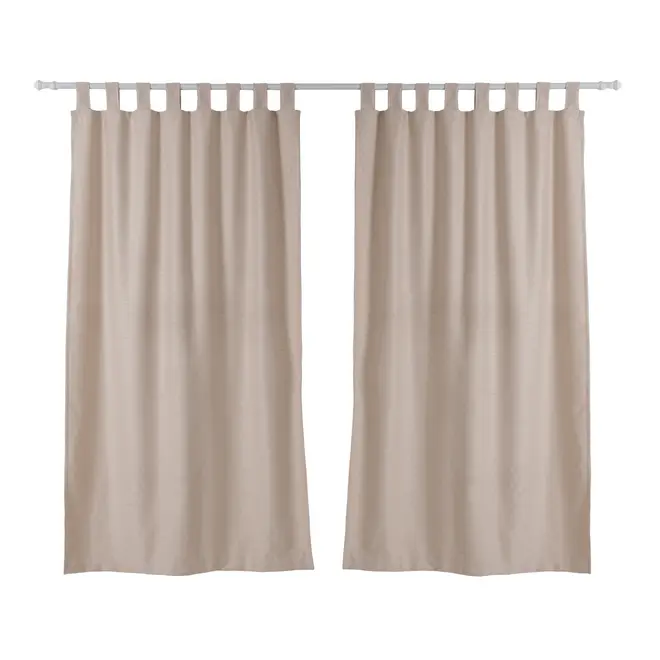 CORTINA BLACKOUT 70% 2 PEÇAS 1,30 M X 2,30 M MARÉ AREIA - BEGE/AVEIA - Foto 1