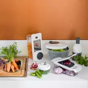 SECADOR DE SALADA PRACTICAL - BRANCO TRANSLÚCIDO/KONKRET - Foto 3
