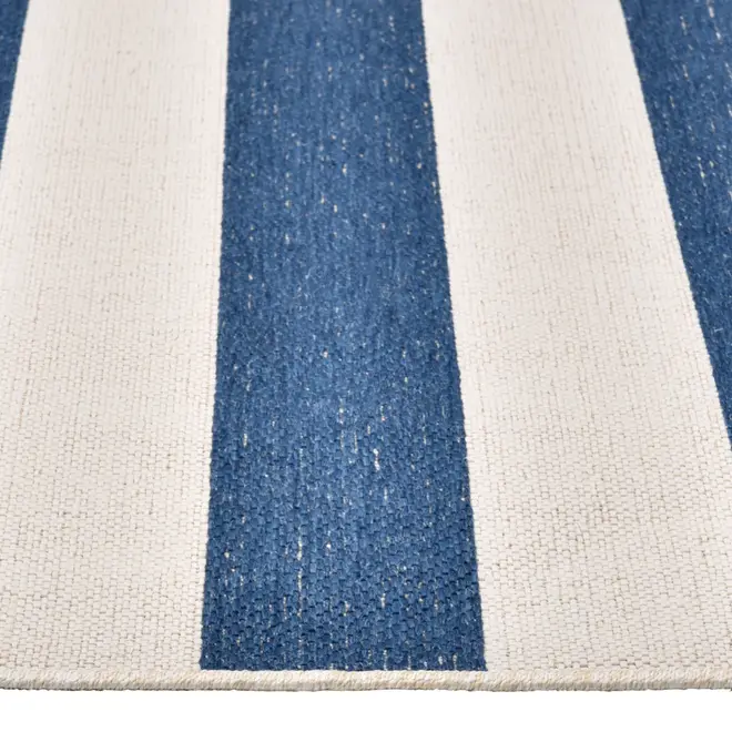 TAPETE 66 CM X 2 M BLUESTRIPE - NATURAL/AZUL - Foto 2