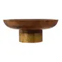 CENTRO DE MESA 28 CM BERWICK - NOZES/OURO VELHO - Foto 2