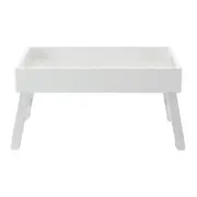 BANDEJA C/ PÉ 54 CM X 38 CM ÉCLAIRE - BRANCO - Foto 1