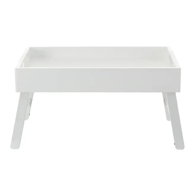 BANDEJA C/ PÉ 54 CM X 38 CM ÉCLAIRE - BRANCO - Foto 1