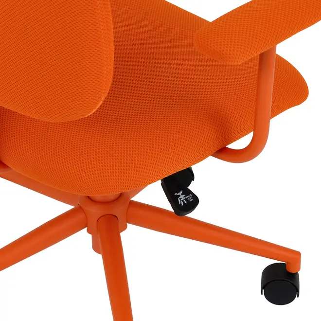 CADEIRA HOME OFFICE BEEPOP - LARANJA LED/LARANJA LED - Foto 8