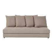 SOFÁ-CAMA 3 LUGARES BUZZ - BEGE - Foto 2