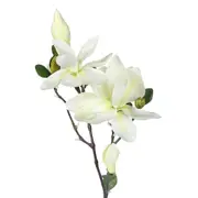 FLOR CHARMING MAGNÓLIA - BRANCO/VERDE - Foto 2