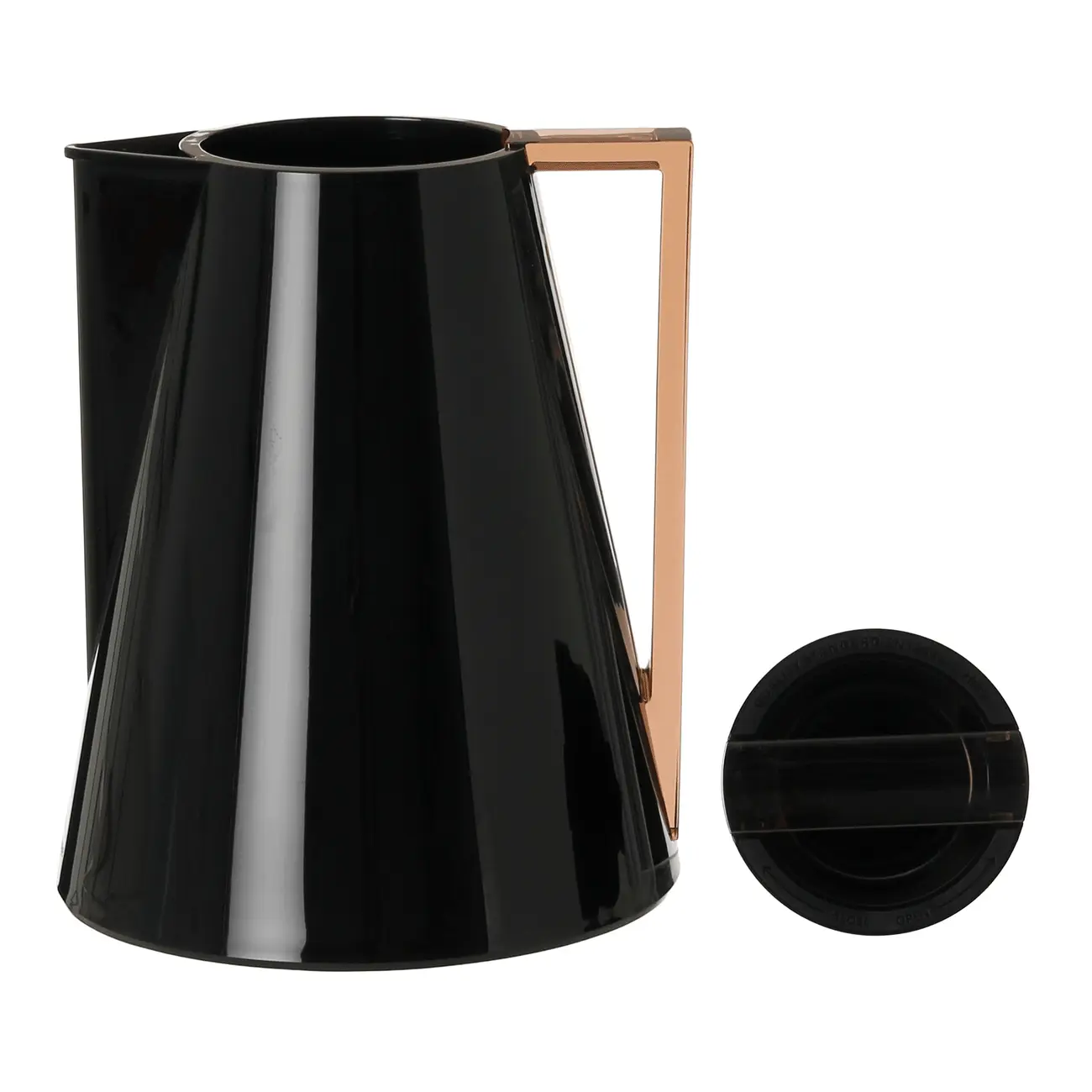GARRAFA TÉRMICA 1 L GIORNO - PRETO - Foto 4