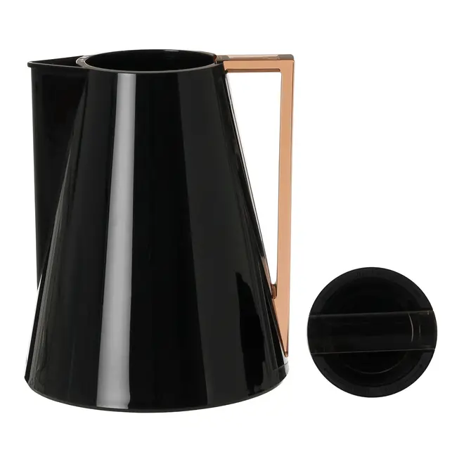 GARRAFA TÉRMICA 1 L GIORNO - PRETO - Foto 4