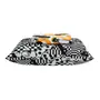 JOGO DE CAMA 2 PÇS JÚNIOR OLLIE CHECK I - CORES CALEIDOCOLOR/PRETO - Foto 1