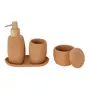 KIT BANCADA C/4 PEÇAS MELD - CASCA DE URUCUM/NATURAL - Foto 3