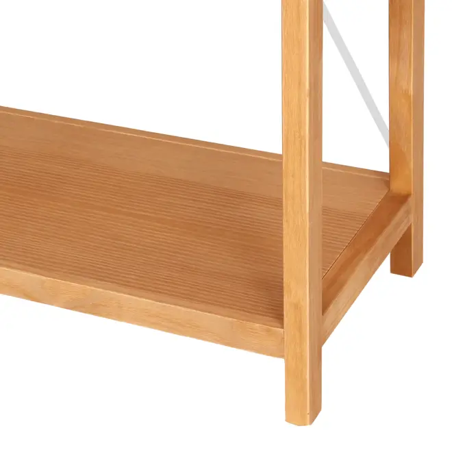 ESTANTE 98 CM X 2 M BEAM - AMÊNDOA/BRANCO - Foto 7