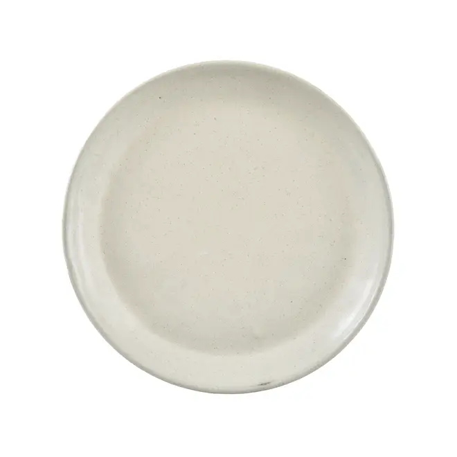 PRATO SOBREMESA PALEO - BRANCO/ARGILA - Foto 1