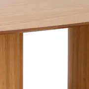 MESA DE JANTAR 1,80 M X 1 M ORGANIC - FREIJÓ/FREIJÓ - Foto 7