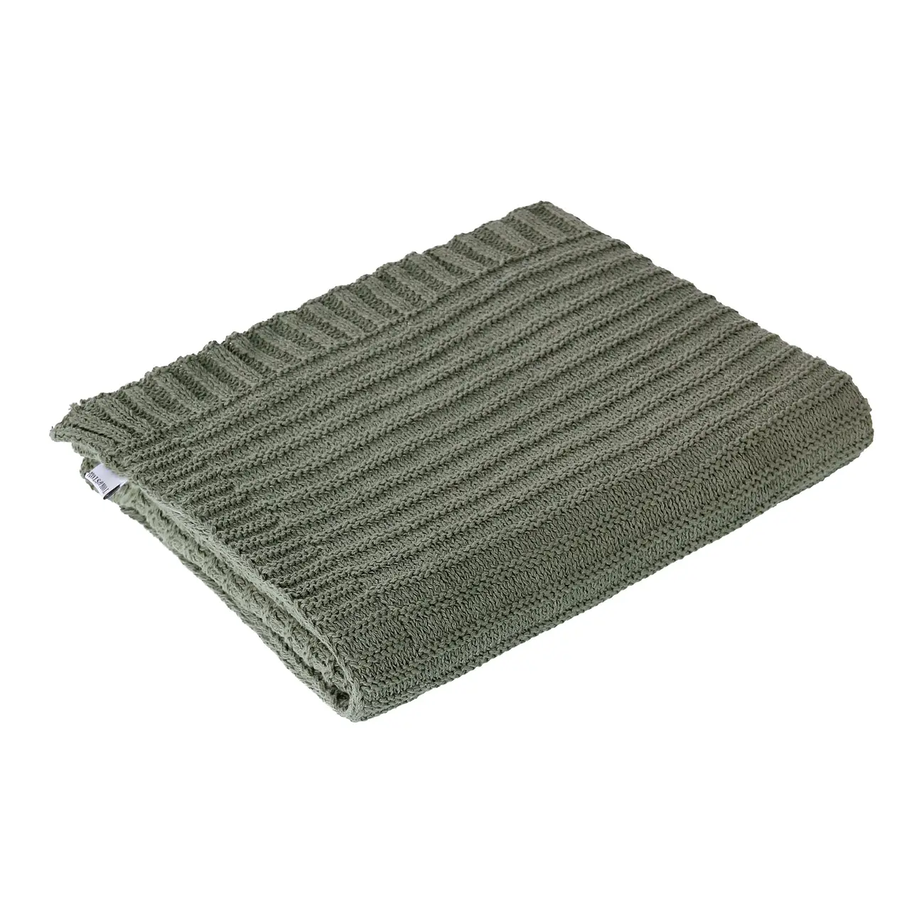MANTA PARA SOFÁ 1,40 M X 1,60 M WEAVE - LODEN GREEN - Foto 4