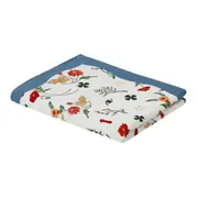 TOALHA DE MESA 1,36 M X 2,20 M BOUQUET XODÓ - BLEU CENDRÉ/MULTICOR - Foto 2