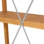 ESTANTE 98 CM X 2 M BEAM - AMÊNDOA/BRANCO - Foto 5