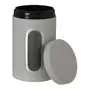 POTE HERMÉTICO 1,7 L CAPSULE - CINZA/INCOLOR - Foto 4