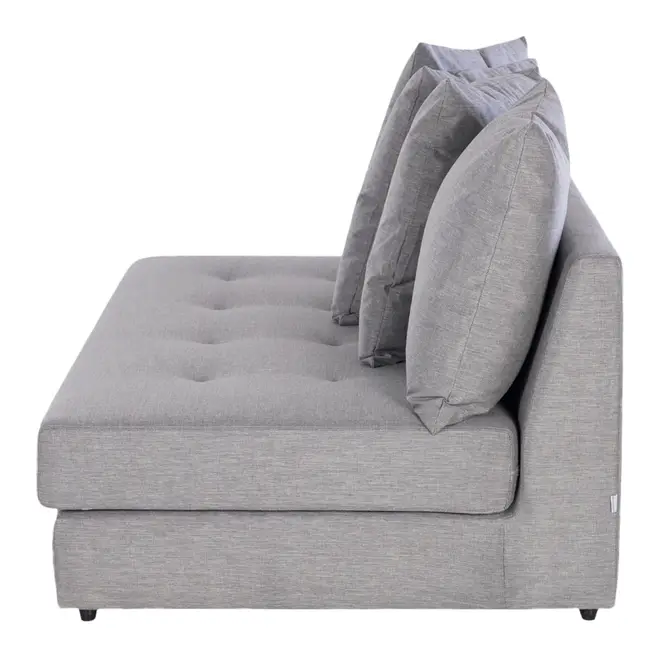 SOFÁ-CAMA 3 LUGARES BUZZ - POLI CINZA - Foto 3