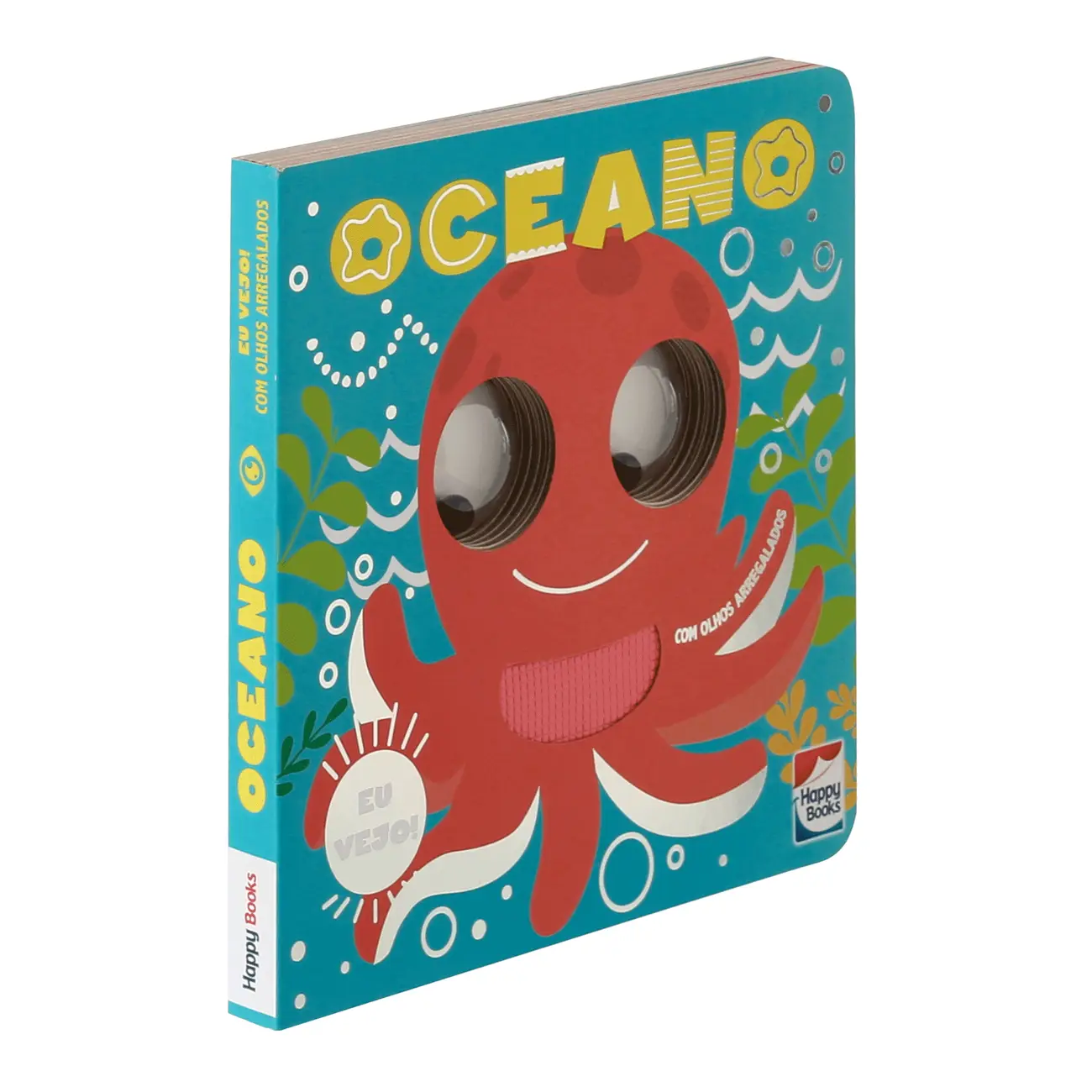 EU VEJO! COM OLHOS ARREGALADOS OCEANO LIVRO INFANTIL - MULTICOR - Foto 3