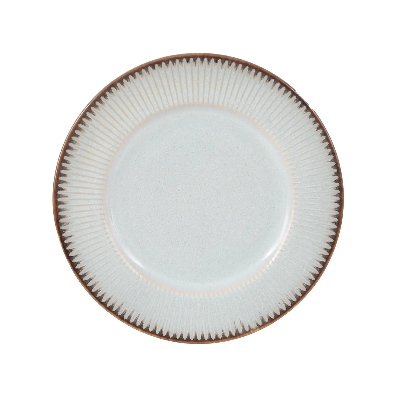 PRATO PARA SOBREMESA VERSAILLES - CINZA/MARROM - Foto 1