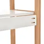 ESTANTE 85 CM X 2,18 M CAULE - AMÊNDOA/BRANCO - Foto 6