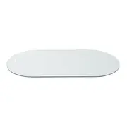 TAMPO VIDRO TEMPERADO OVAL 10 MM X 1,80 M X 90 M TRISKEL - INCOLOR - Foto 1