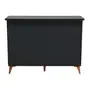 BALCÃO DE COZINHA COM 2 PORTAS DE CORRER 1,20 M X 60 CM LIN - PRETO/NOZES - Foto 9