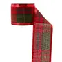 FITA DECORATIVA 9 M HOHO HOME - VERMELHO HINDU/ENGLISH GREEN - Foto 1